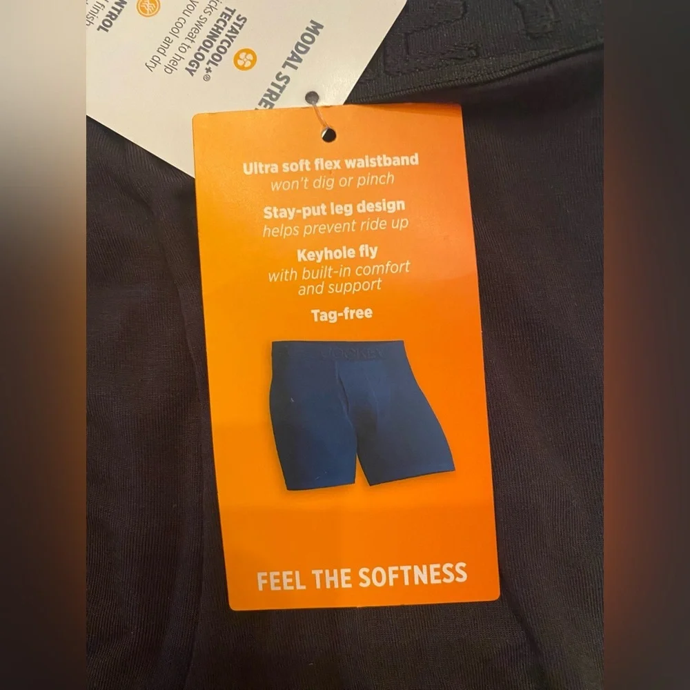 JOCKEY 2 PAIR‎ LONG LEG BOXER BRIEFS ACTIVE ULTRA SOFT MODAL STRETCH SMALL 28-30